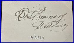 1884 Greely Arctic Expedition Survivors Signed + Inscribed Rescue Schley Museum