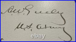 1884 Greely Arctic Expedition Survivors Signed + Inscribed Rescue Schley Museum