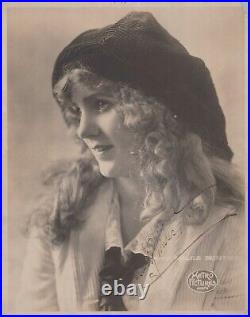 1918 MARY MILES MINTER INSCRIBED SIGNED AUTOGRAPH METRO DBW ORIG Photo 665