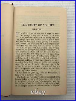 1924 Helen Keller The Story Of My Life Signed Inscribed Autographed Doubleday