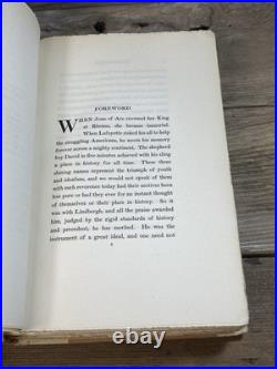 1927 WE Charles Lindbergh SIGNED Autograph Edition #138/1000 Inscribed