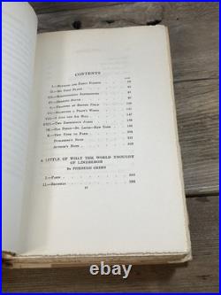 1927 WE Charles Lindbergh SIGNED Autograph Edition #138/1000 Inscribed