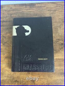 1938 Grassburr Yearbook SIGNED INSCRIBED Autograph Section Texas College