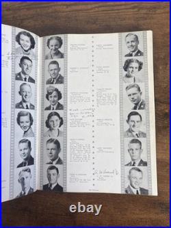 1938 Grassburr Yearbook SIGNED INSCRIBED Autograph Section Texas College 1938 Grassburr Yearbook SIGNED INSCRIBED Autograph Section Texas College