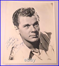1942 Jackie Cooper Signed 8X10 Photo Inscribed Autograph Actor Old Hollywood