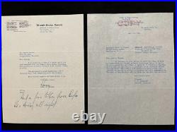 1944 President Harry S. Truman Autograph Signed Inscribed Typed Letter WWII