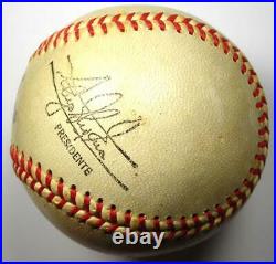 1960's Roberto Clemente Signed and Inscribed Autographed Baseball PSA/DNA LOA
