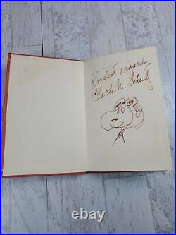 1967 SNOOPY and the Red Baron Signed with cartoon baron by Charles m. Schulz