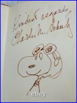 1967 SNOOPY and the Red Baron Signed with cartoon baron by Charles m. Schulz