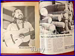 1976 Signed Inscribed Willie Nelson Concert Program Autograph