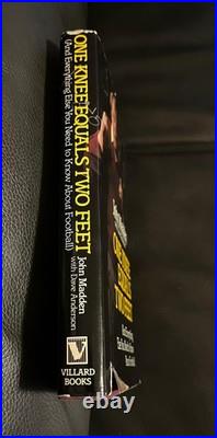 1986 John Madden Signed Book Incredible Inscribed Autograph Raiders Auto