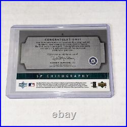 2003 Ichiro Suzuki SP Authentic Chirography Silver Auto #/25 Inscribed Japanese