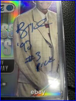 2018-19 Contenders Optic Anfernee Hardaway Silver Prizm Auto Autograph Inscribed