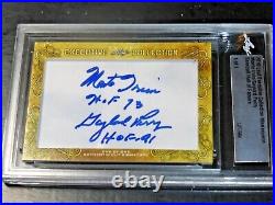 2018 Leaf Monte Irvingaylord Perry Inscribed Hof Auto 1/1 Cut Signed Autograph
