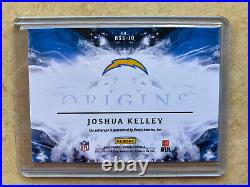 2020 Origins Joshua Kelley Rookie Auto 8/8 Inscribed Autograph On Card FOTL