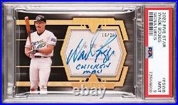 2022 Topps Five Star Wade Boggs Signed Inscribed Chicken Man (#16/20) (PSA 9)