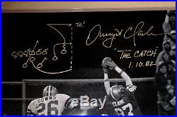 49ers Dwight Clark signed autographed 16x20 photo The Catch Drawn Inscribed PSA