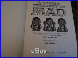 A GOLDEN TRASHERY OF MAD signed with sketches/autographs by 12 MAD Men 1st/dj