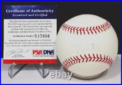 ADAM WEST Batman Signed Autograph Auto Inscribed MLB Baseball PSA? COA