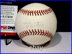 ADAM WEST Batman Signed Autograph Auto Inscribed MLB Baseball PSA? COA