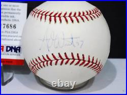 ADAM WEST Batman Signed Autograph Auto Inscribed MLB Baseball PSA? COA