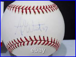 ADAM WEST Batman Signed Autograph Auto Inscribed MLB Baseball PSA? COA