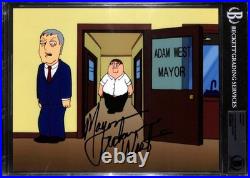 ADAM WEST Signed & Inscribed 8x10 Photo Family Guy Mayor BECKETT