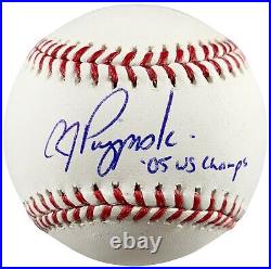 AJ Pierzynski autographed signed inscribed baseball Chicago White Sox PSA COA
