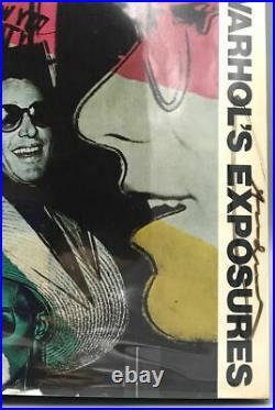 ANDY WARHOL'S EXPOSURES 1979 Signed & Inscribed, First printing