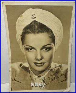 ANN SHERIDAN The OOMPH GiRL AUTOGRAPHED INSCRIBED Hand Signed PHOTOGRAPH