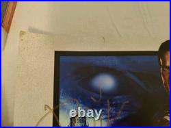 ASH VS EVIL DEAD MOVIE TV SHOW POSTER SIGNED BRUCE CAMPBELL INSCRIBED RARE 5x