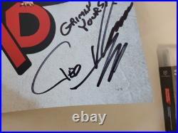 ASH VS EVIL DEAD MOVIE TV SHOW POSTER SIGNED BRUCE CAMPBELL INSCRIBED RARE 5x