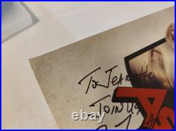 ASH VS EVIL DEAD MOVIE TV SHOW POSTER SIGNED BRUCE CAMPBELL INSCRIBED RARE 5x