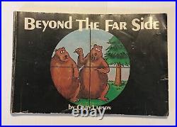 AUTOGRAPHED Signed Inscribed BEYOND THE FAR SIDE by Gary Larson