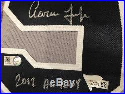 Aaron judge autographed jersey Inscribed 2017 AL ROY