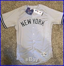 Aaron judge autographed jersey Inscribed 2017 AL ROY