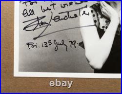 Actress ELSA LANCHESTER Autographed Inscribed Photo BRIDE OF FRANKENSTEIN