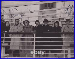 Alan Ladd Autographed Inscribed Photograph Co-signed By Joan Caulfield