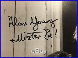 Alan Young Mister Ed Signed 11X14 JSA COA Autograph Photo Inscribed Scrooge