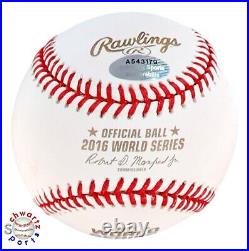 Albert Almora? Cubs Signed 2016 World Series Baseball Autograph inscribed -SS