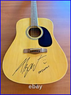 Alex Warren Signed Autographed Acoustic Guitar Inscribed Ordinary withProof Pic