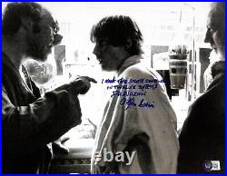 Alfie Curtis Dr. Evazan Star Wars Signed & Inscribed withQuote 11x14 Photo BAS