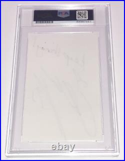 Alicia Keys Signed Autograph Cut PSA/DNA Slabbed Singer Inscribed Alicia Keys Signed Autograph Cut PSA/DNA Slabbed Singer Inscribed
