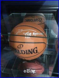 Allen Iverson Autographed Signed Inscribed Basketball Philadelphia 76ers Sixers
