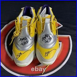 Allen Iverson Signed Answer Vs Inscribed Mamba Forever Autographed JSA