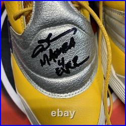 Allen Iverson Signed Answer Vs Inscribed Mamba Forever Autographed Steiner