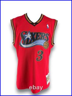 Allen Iverson Signed Autographed Inscribed 76ers M&N Jersey 1/3 Beckett COA