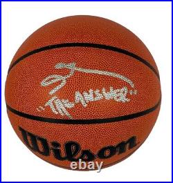 Allen Iverson autographed signed inscribed basketball Philadelphia 76ers JSA COA