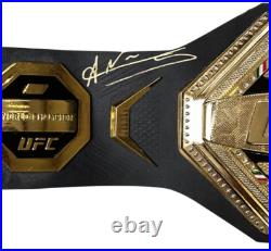 Amanda Nunes autographed inscribed belt UFC The Lioness JSA COA