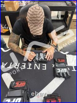 Amanda Nunes autographed signed inscribed glove UFC Lioness BAS